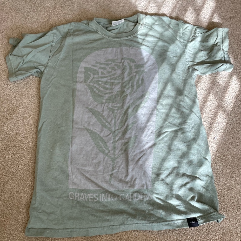 Elevation worship Christian music tshirt green